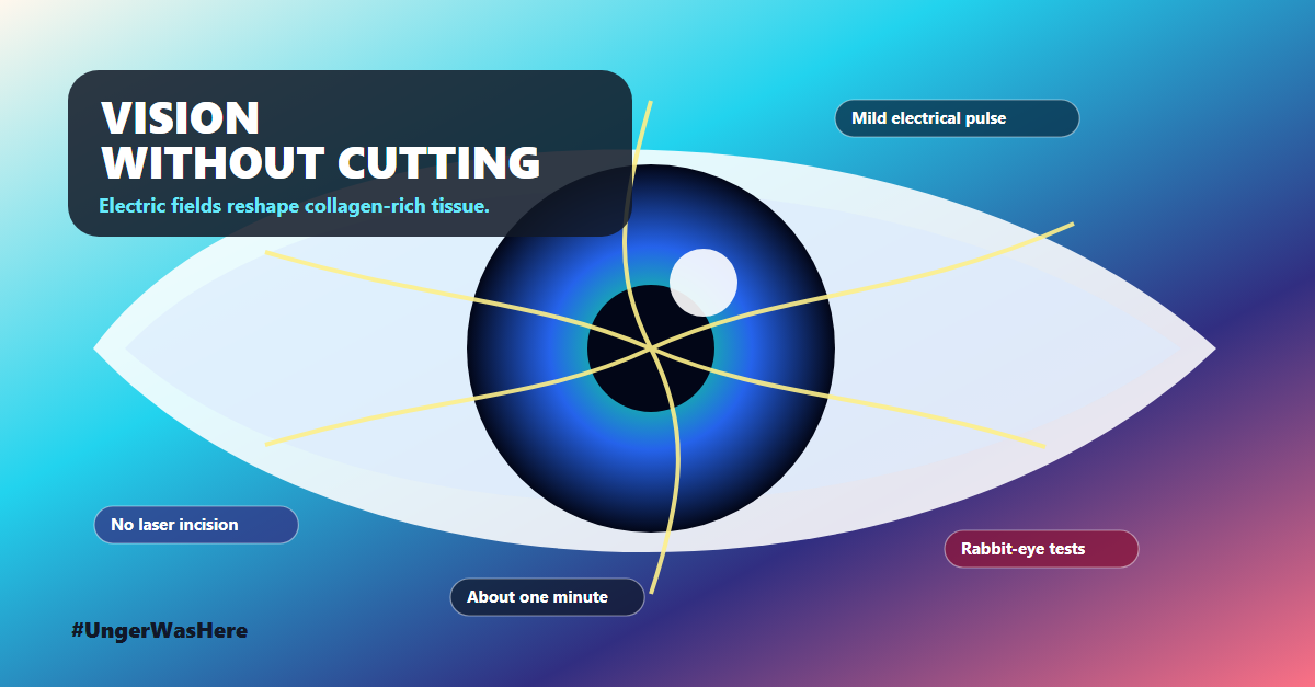 Forget LASIK: Safer, cheaper vision correction without lasers or surgery