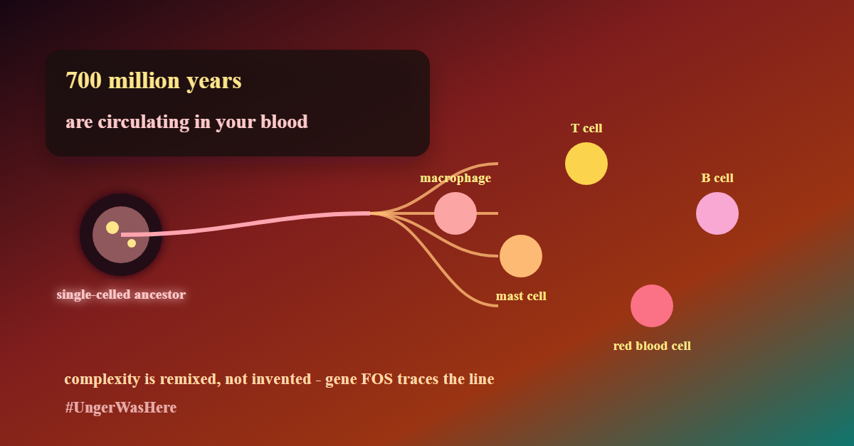 Scientists Discover Ancient Single-Celled Ancestors Still Live On in Your Blood