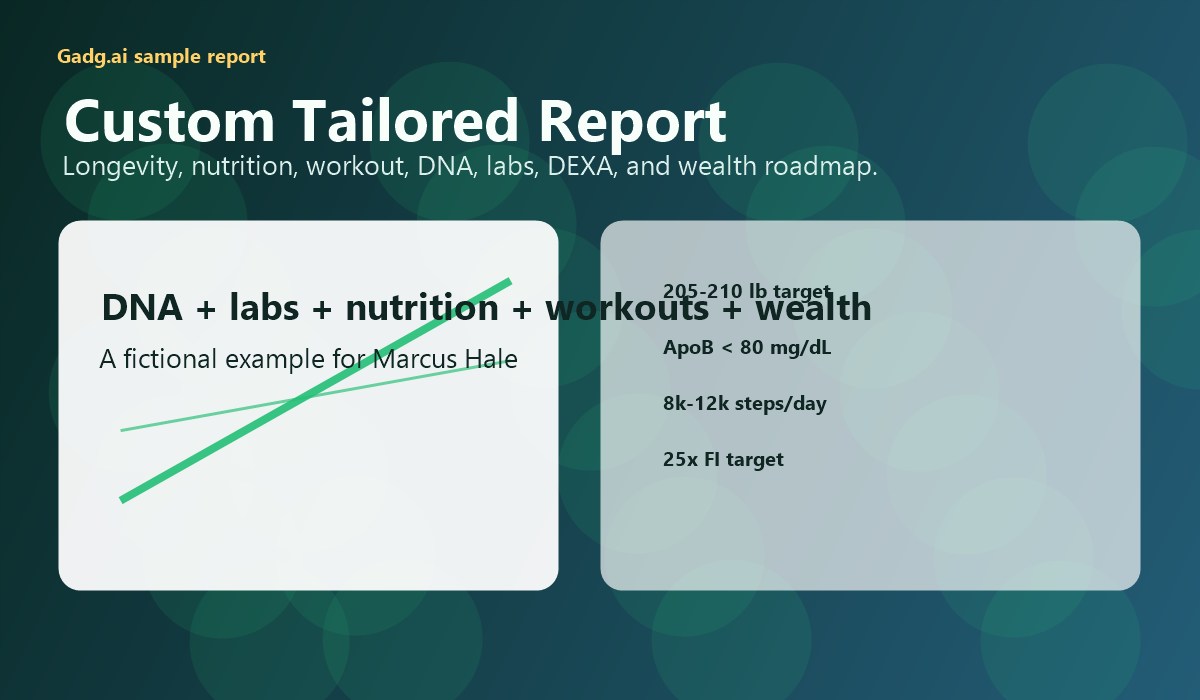 Visual dashboard preview for Marcus Hale custom report